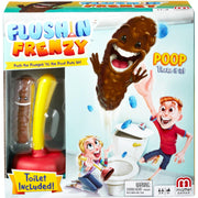 Flushin' Frenzy Game - Push the Plunger 'til the Poop Pops Out!
