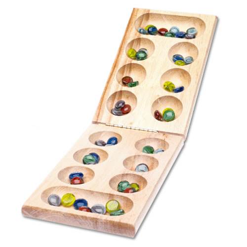 Wooden Mancala Game