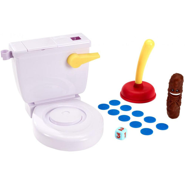 Flushin' Frenzy Game - Push the Plunger 'til the Poop Pops Out!