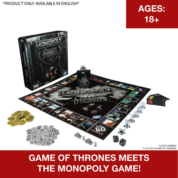 Game of Thrones Board Game for Adults Based on the Hit Series